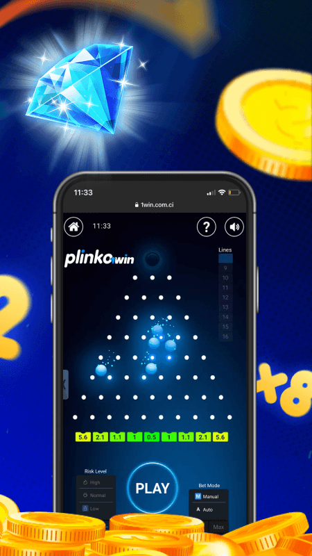 1win Plinko Screenshot